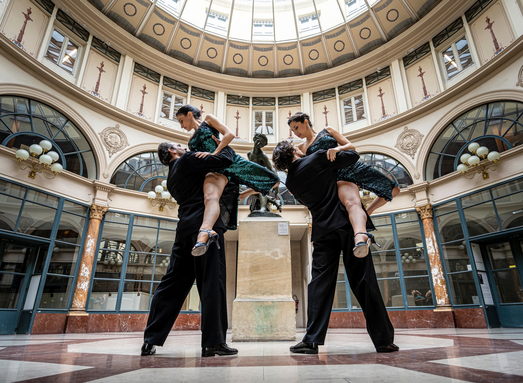 Patrice & Irene et Dimitris & Mariana